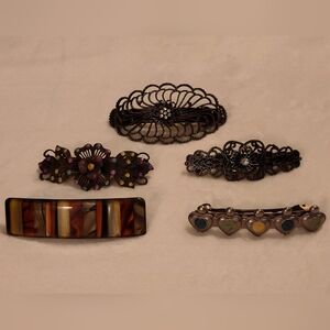 Vintage Style Hair Clip Set